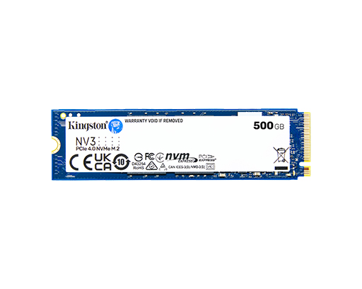 Kingston NV3 500GB M.2 NVMe Gen4 SSD