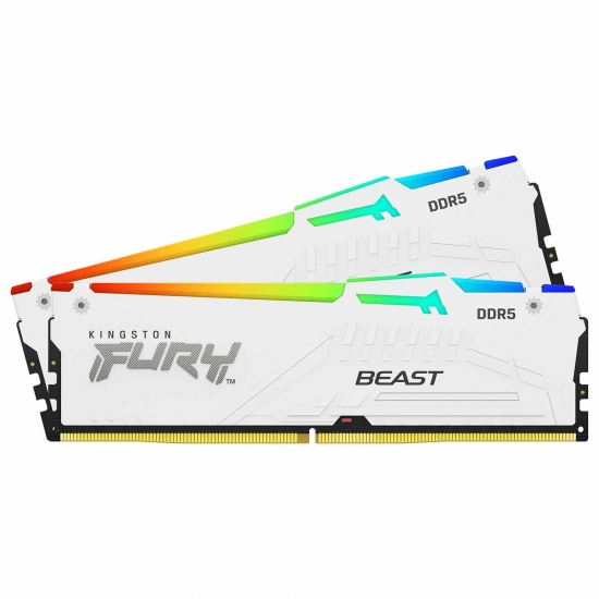 Kingston FURY Beast RGB 64GB (2x32GB) DDR5 5600MHz CL36 Desktop Memory Kit - Image 2