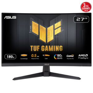 ASUS TUF Gaming VG27WQ3B 27" 1440p Curved Gaming Monitor