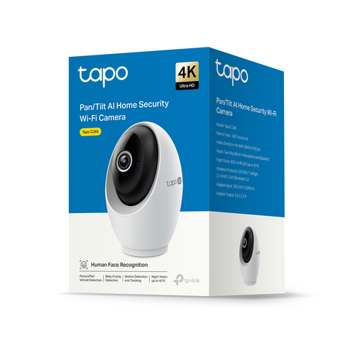 TP-Link Tapo C260 Pan/Tilt AI Home Security Wi-Fi Camera - Image 4