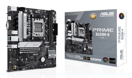 ASUS PRIME B650M-K AMD AM5 Micro-ATX Motherboard DDR5