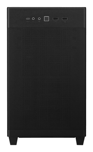 ASUS PRIME AP201 Tempered Glass Micro-ATX Case Black