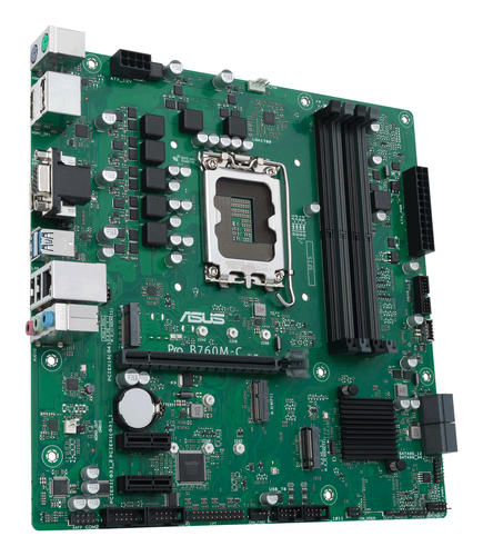 ASUS PRO B760M-C-CSM Micro-ATX Motherboard LGA1700 - Image 4