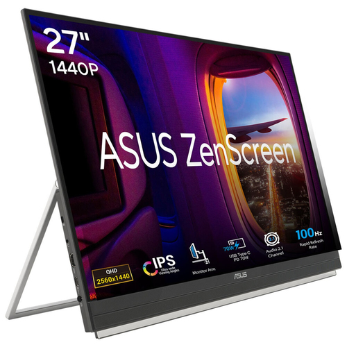 ASUS ZenScreen MB27ACF 27-inch Portable Monitor Full HD IPS USB-C