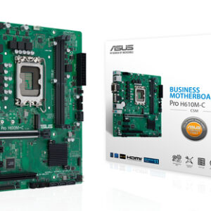 ASUS PRO H610M-C-CSM Micro-ATX Motherboard LGA1700 DDR4