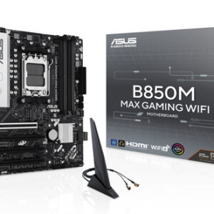 ASUS B850M MAX GAMING WIFI AMD AM5 Micro-ATX Motherboard