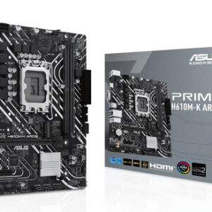 ASUS PRIME H610M-K ARGB Micro-ATX Motherboard LGA1700