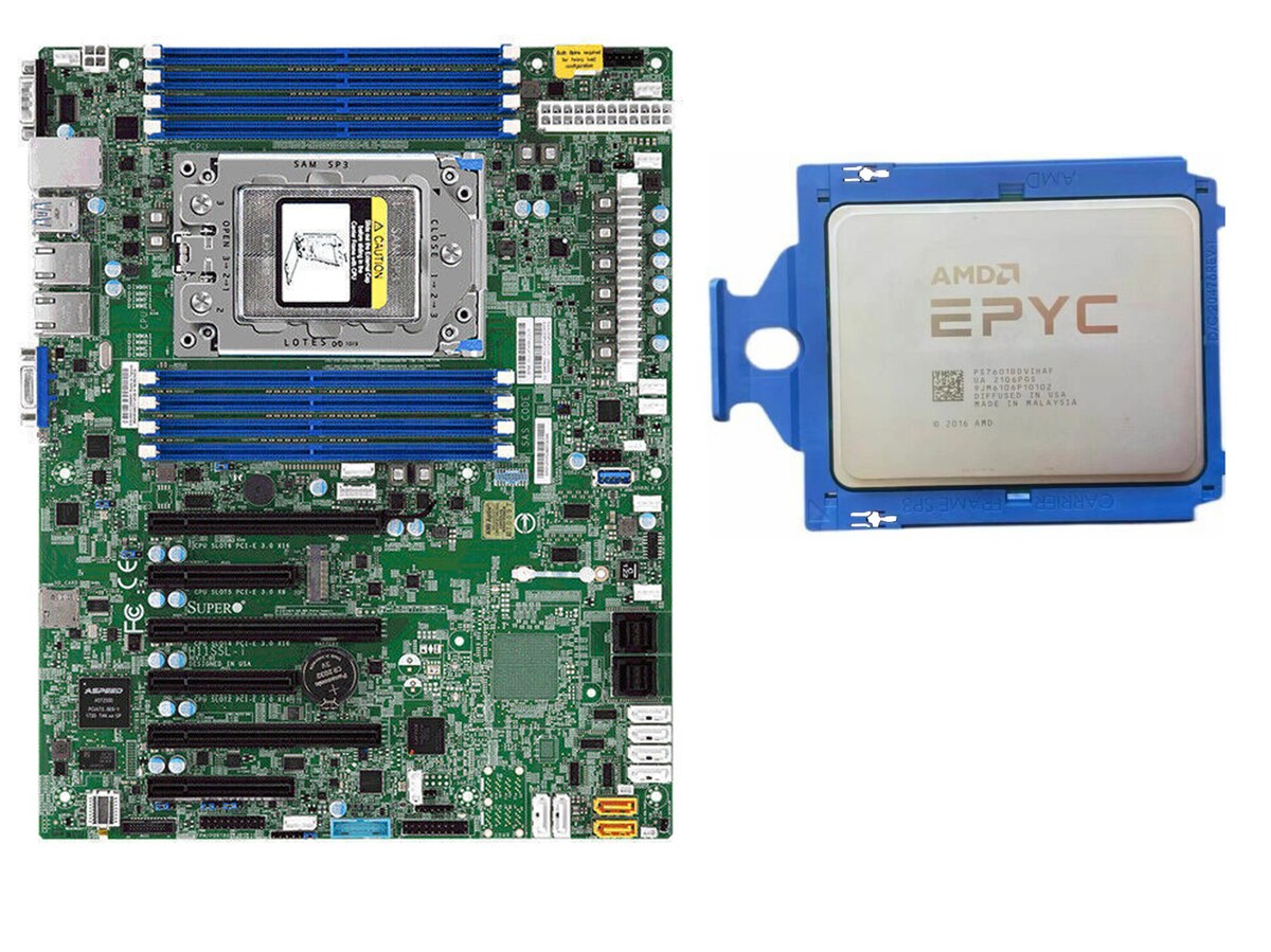 AMD EPYC 7601 32-Core Server Processor 2.2GHz (Naples) - Tray - Image 2