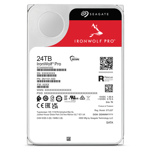 Seagate IronWolf Pro 24TB 7200RPM 3.5" NAS Hard Drive - Image 4