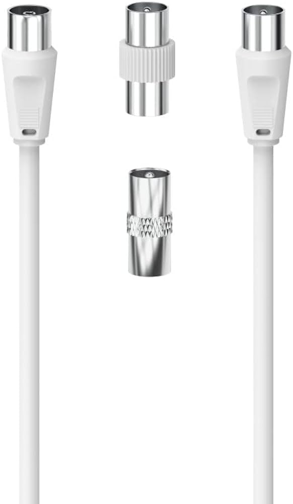 HAMA Antenna Kit 2M Cable with 2 Coax Adapters