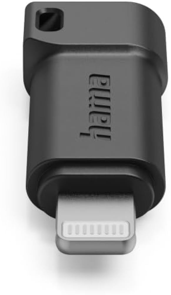 HAMA USB-C to Lightning Adapter MFi Certified Black