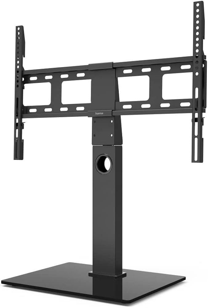 HAMA Swivel TV Stand 191cm 40kg Black - Image 2
