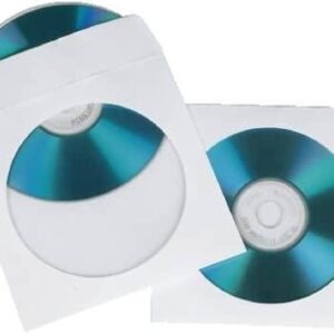 HAMA Disc Protective Paper Sleeves 100 Pack