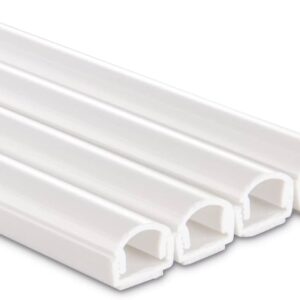 HAMA Self-Adhesive Cable Duct Kit 4 Pieces 1m