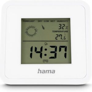 Hama Borneo Indoor Thermometer White