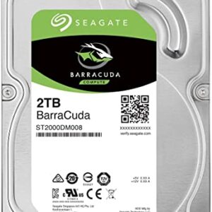 Seagate IronWolf 2TB 3.5" SATA3 NAS Hard Drive 5400RPM 256MB Cache