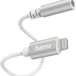 HAMA Lightning to 3.5mm Jack Adapter White