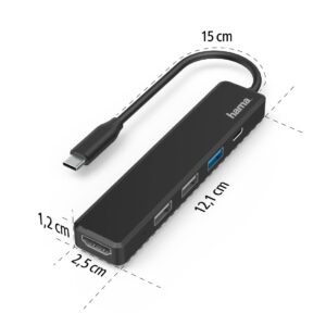 HAMA USB-C Multiport Hub 4 Port
