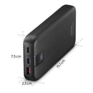 Hama PD 20 Power Bank 20000mAh Fast Charging Portable Charger