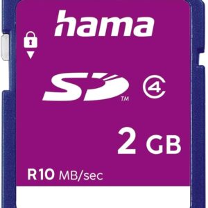 HAMA 2GB SD Memory Card Class 4