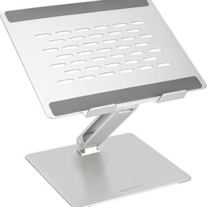 HAMA Aluminium Laptop Stand Tilting 40cm Silver