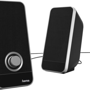 HAMA Sonic LS-206 PC Speakers Black/Silver