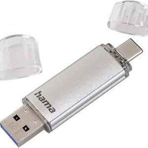 HAMA C-Laeta USB-C Flash Drive 256GB Silver
