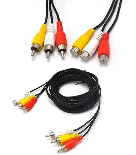 HAMA 3RCA to 3RCA Audio/Video Cable 1.5m - Image 3