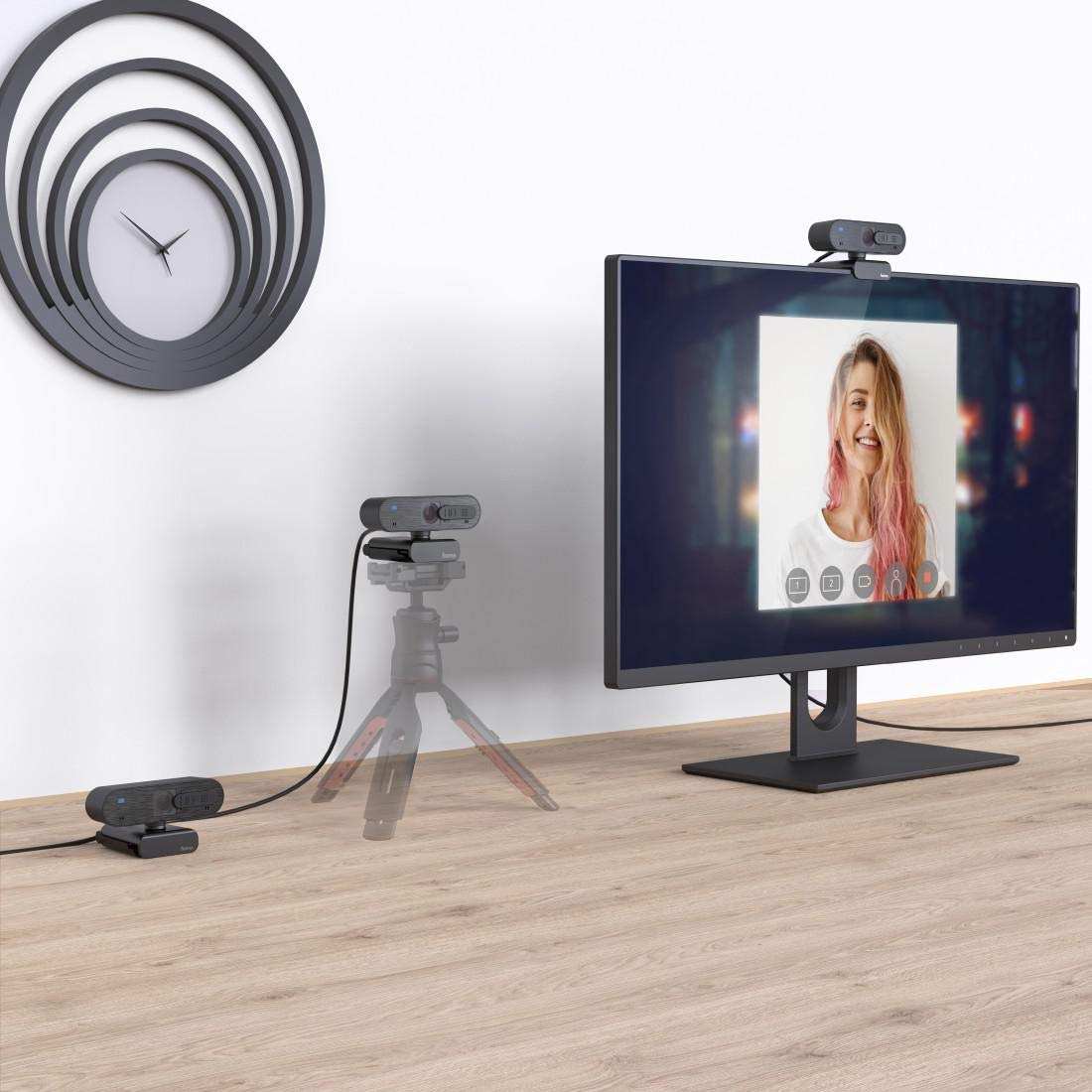 HAMA C-600 PRO PC Webcam 1080P USB 2.0 - Image 3