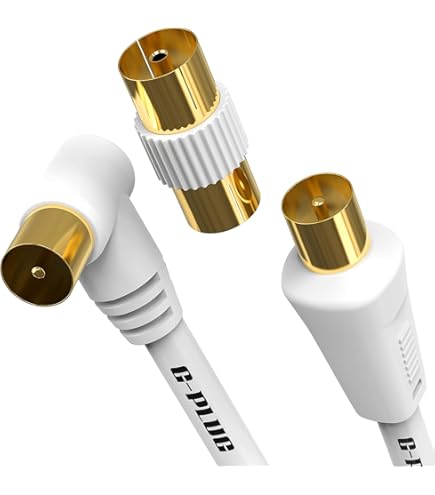 HAMA Antenna Kit 2M Cable with 2 Coax Adapters - Image 2
