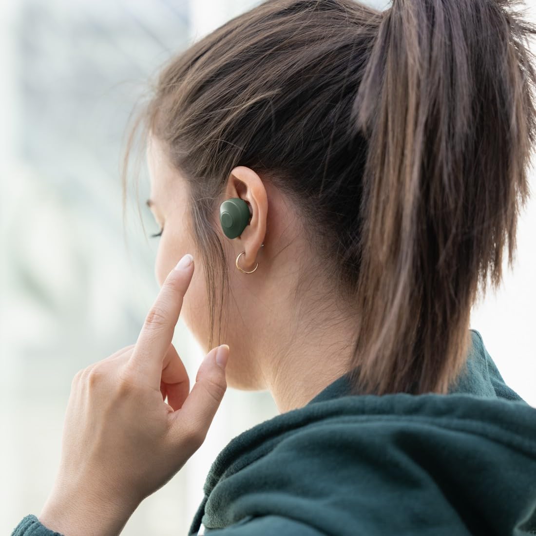 HAMA Freedom Buddy In-Ear Wireless Earbuds Black - Image 2