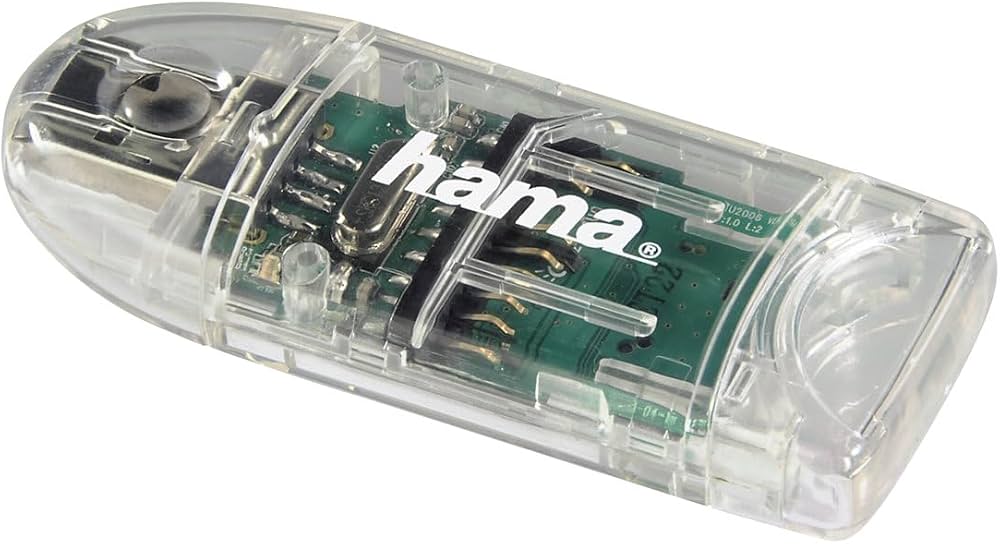HAMA 8-in-1 USB 2.0 Card Reader SD/MicroSD Multi-Format