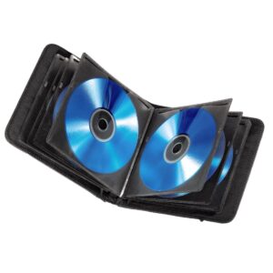 HAMA CD/DVD/Blu-ray Wallet 64 Disc Capacity Black