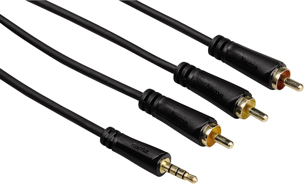 HAMA 3RCA to 3RCA Audio/Video Cable 1.5m - Image 2